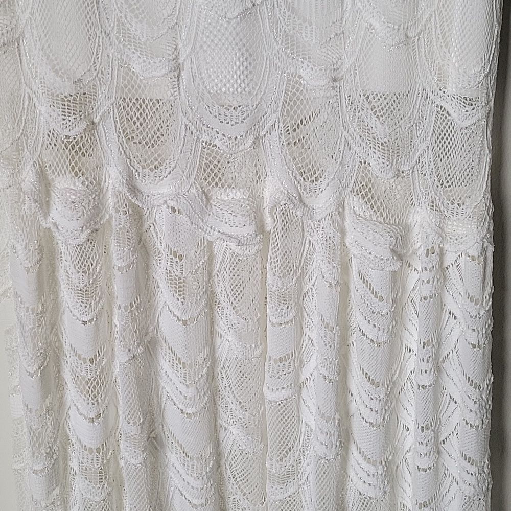 NWT White NightCap Clothing Victorian Lace Caletto Wedding Dress Long Boho XS/S - Picture 11 of 16